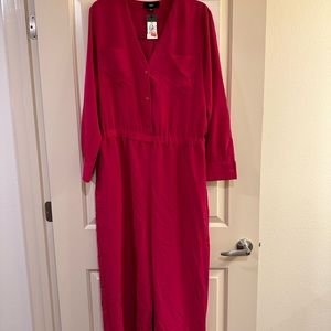 NEW! Hot pink jumpsuit
